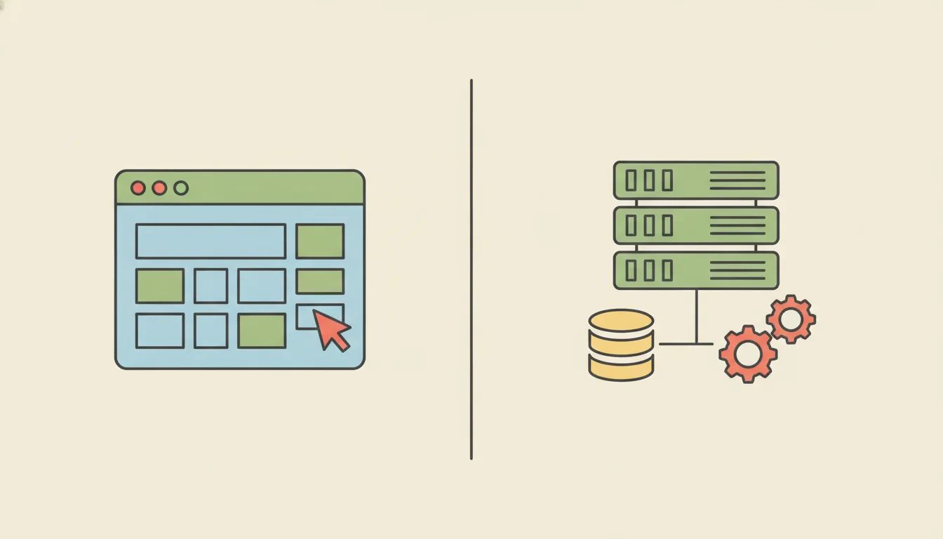 Frontend ve Backend Arasındaki Fark: İstekten Veriye Uygulama Akışı gorseli