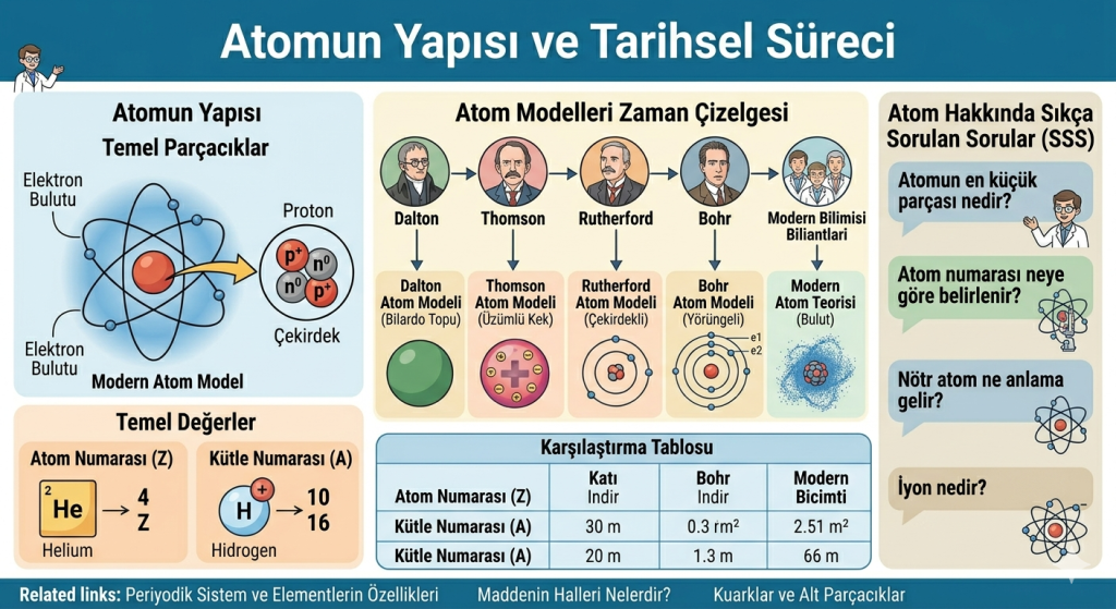 atom ve atomun yapısı