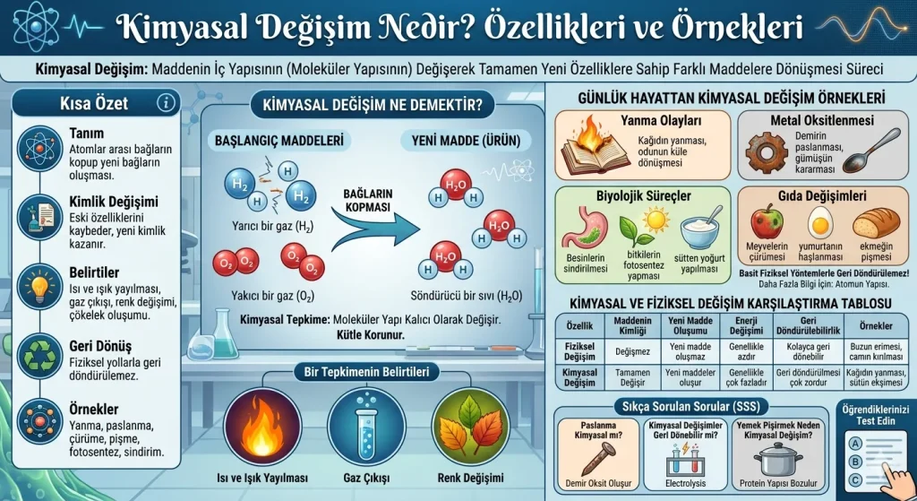 kimyasal değişim