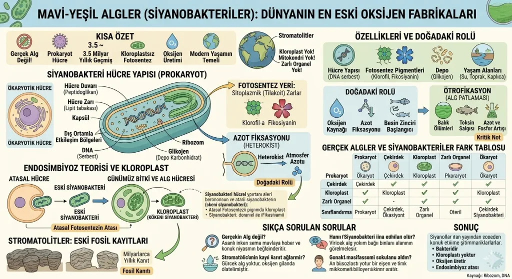 mavi yeşil algler