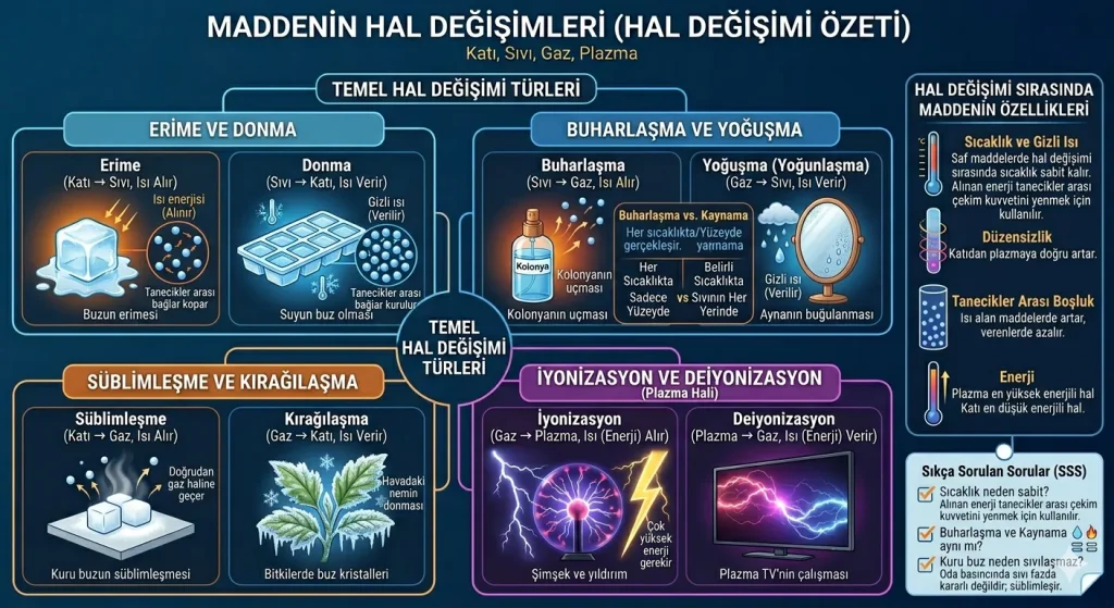 hal değişimleri