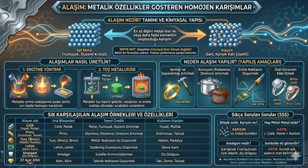 alaşım nedir