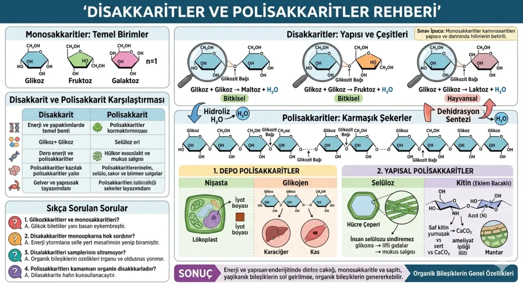 Disakkaritler ve polisakkaritler