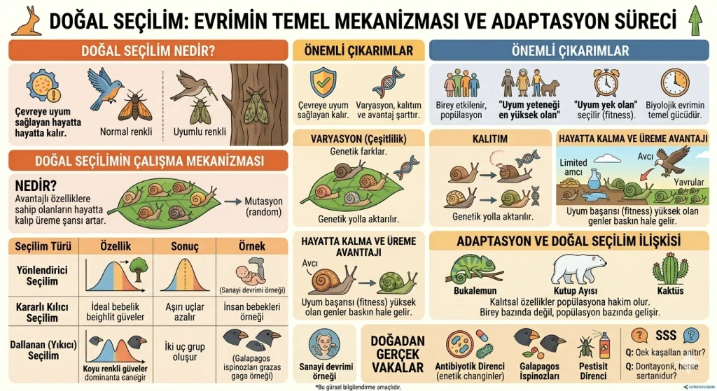 doğal seçilim nedir
