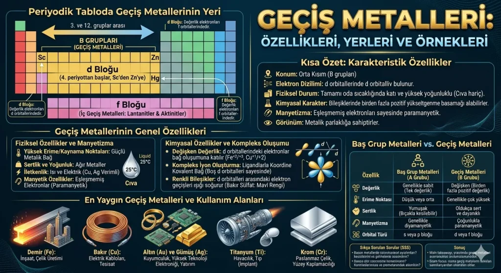 geçiş metalleri