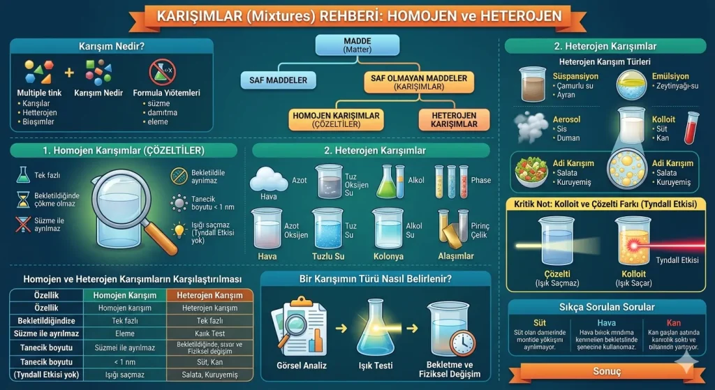 homojen ve heterojen
