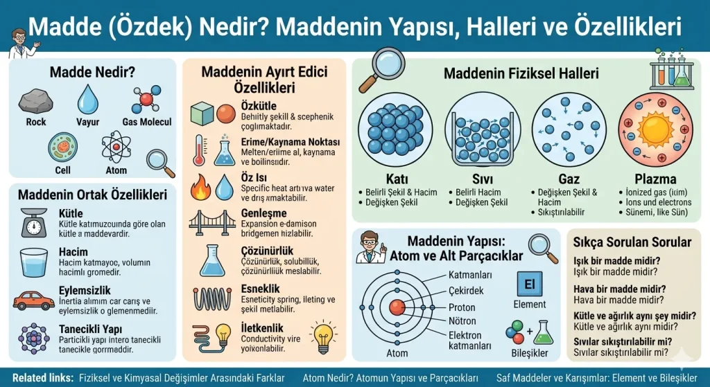 madde ve özellikleri