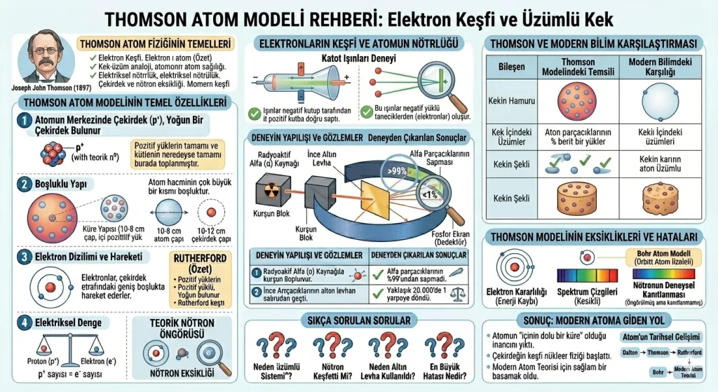 thomson atom modeli
