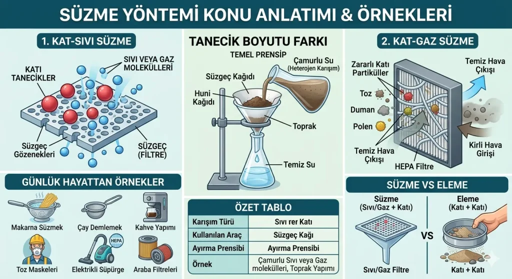 Süzme yöntemi